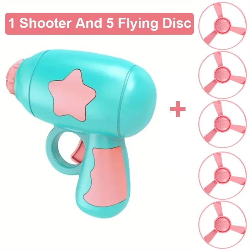 Mini Flying Disc Launcher Cat Toy