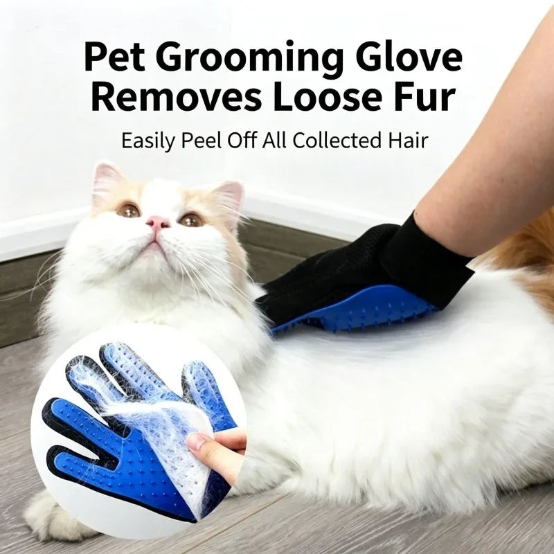 2-in-1 Pet Grooming & Massage Glove