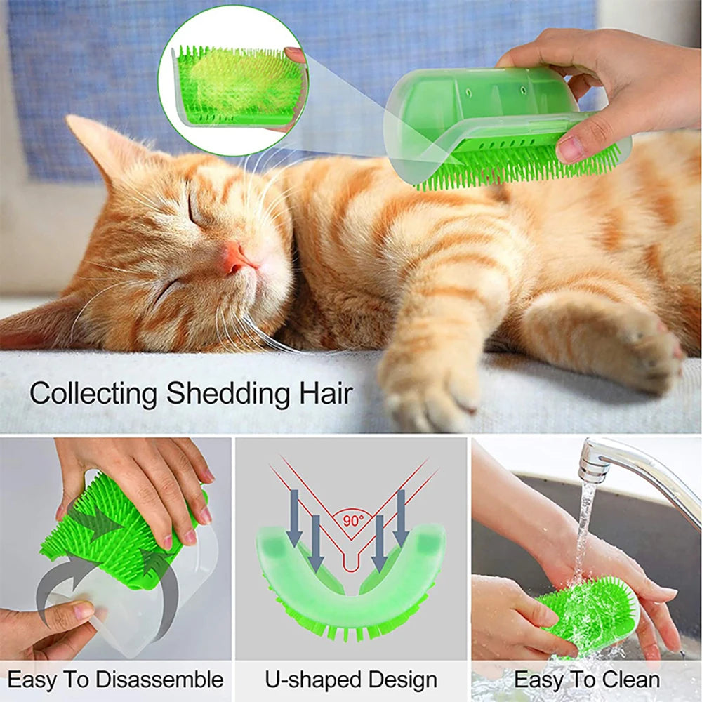 Corner Cat Grooming Brush