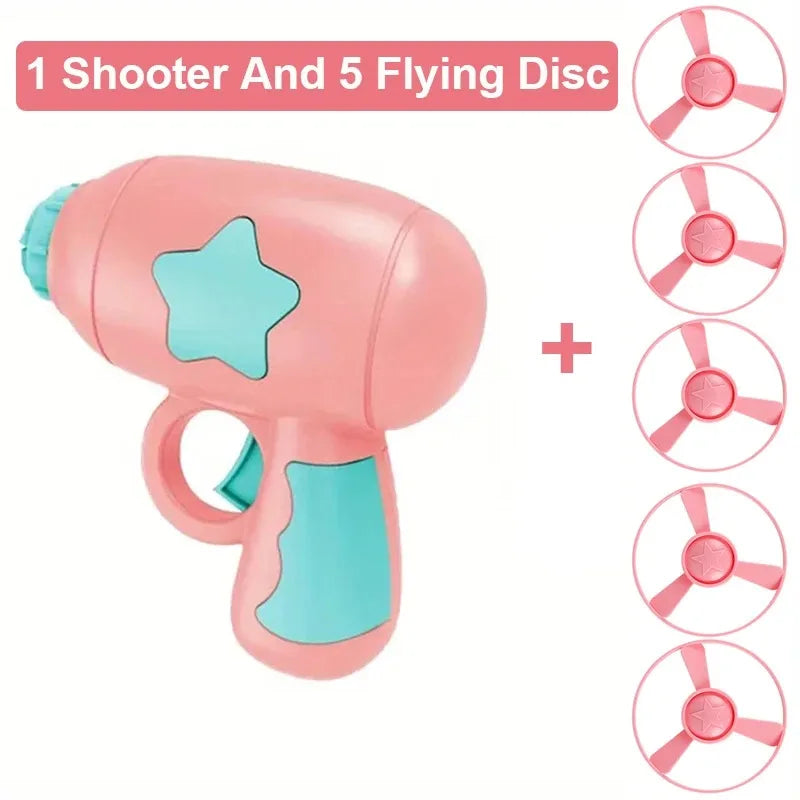 Mini Flying Disc Launcher Cat Toy