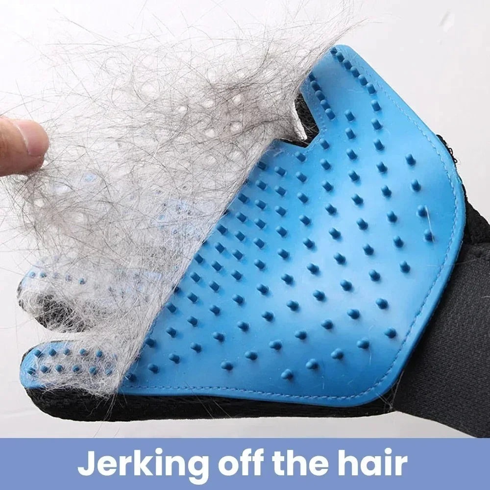 2-in-1 Pet Grooming & Massage Glove