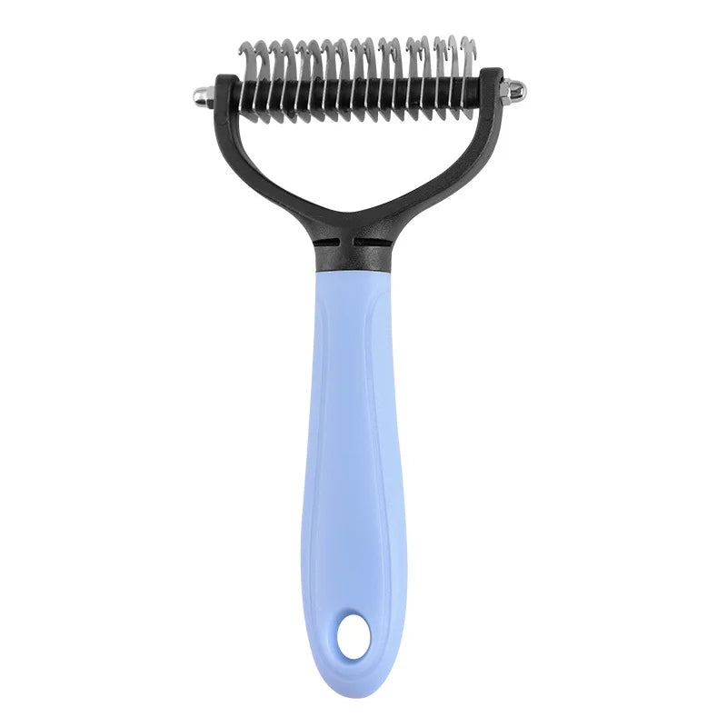 1Pcs Pet Knotting Comb Stainless Steel Double Sided Dog Comb S/L Pet Beauty Hair Removal Tools Cat/Dog Massage Cleaning Supplies