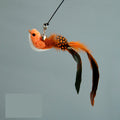 Feather Cat Teaser Wand with Bell