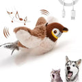Rechargeable Chirping & Flapping Bird Cat Toy