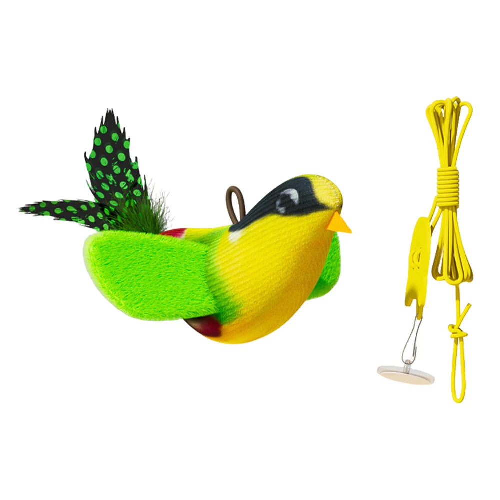 iLMH Rechargeable Rolling Cat Ball with Tail