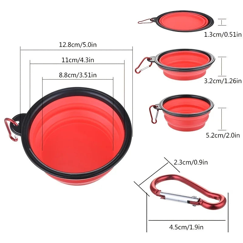 Collapsible Travel Bowl for Cats & Dogs