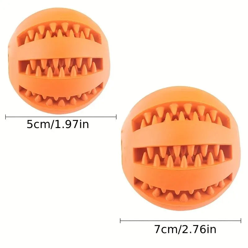 Treat-Dispensing Dog Toy Ball