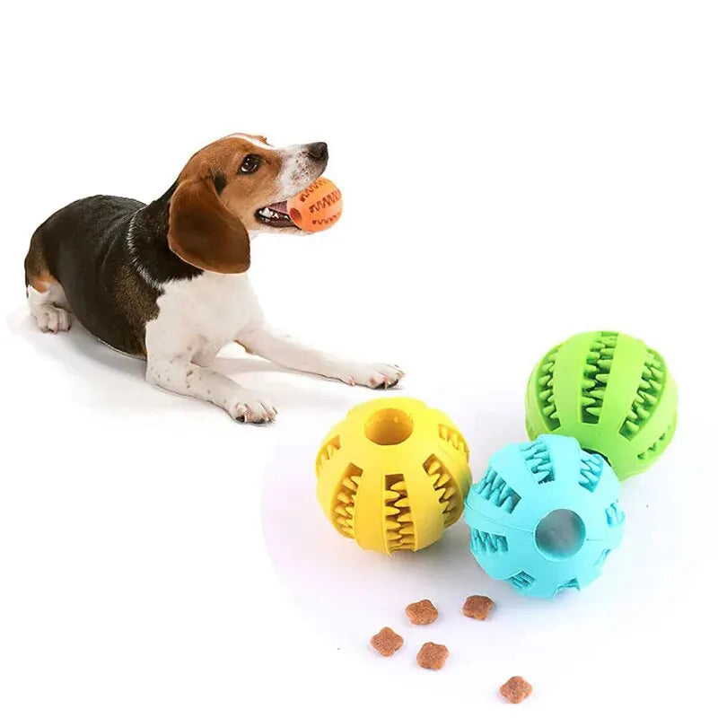 Treat-Dispensing Dog Toy Ball