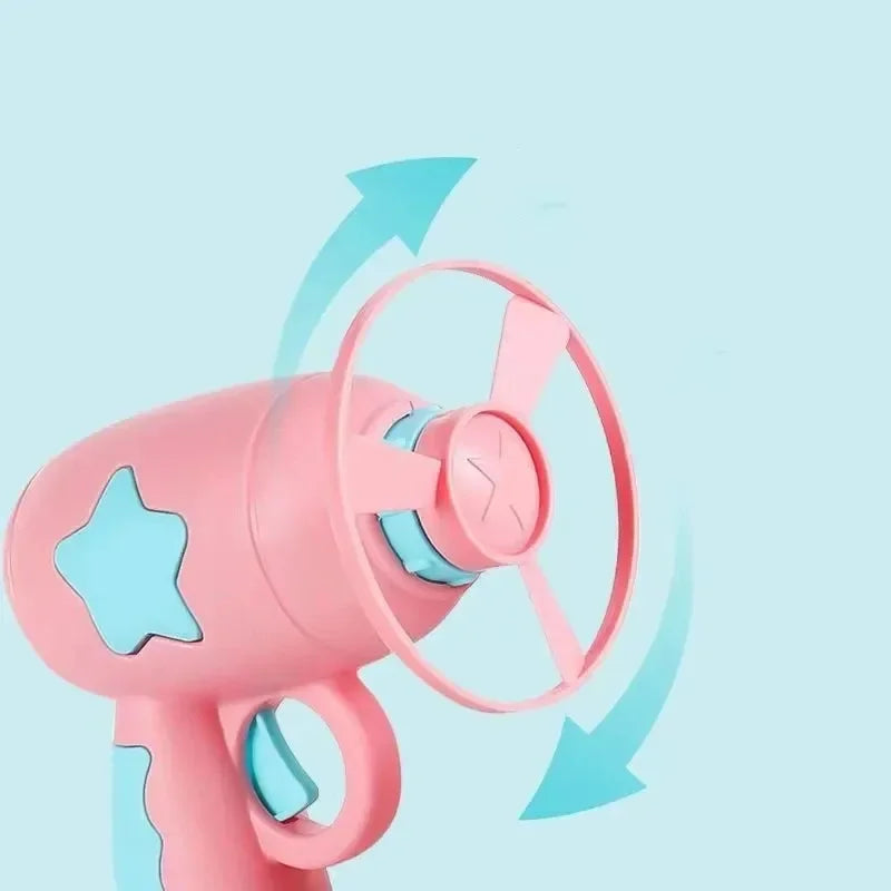 Mini Flying Disc Launcher Cat Toy