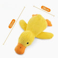 Squeaky Plush Duck Dog Toy