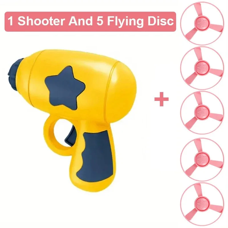 Mini Flying Disc Launcher Cat Toy