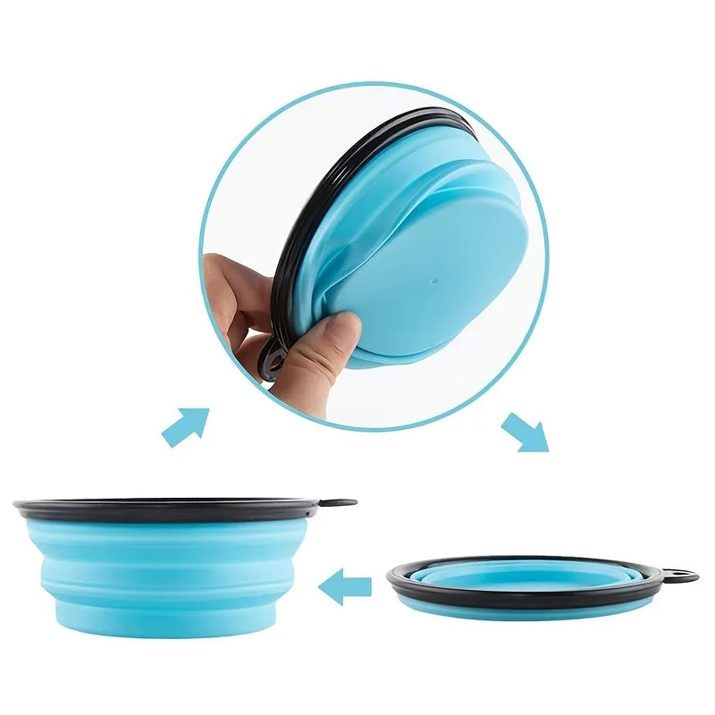 Collapsible Travel Bowl for Cats & Dogs