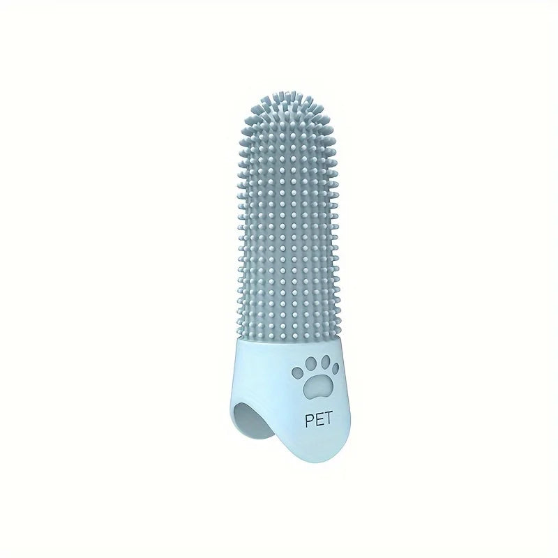 360° Silicone Finger Toothbrush for Pets