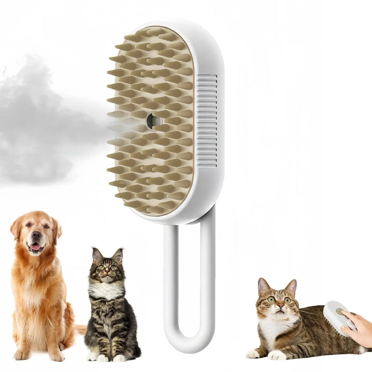 Cat Comb Pet Haired Comb Dog Haired Dog Bathing Massage Brush Cat Haired Brush Puppy Cleaning Pet Supplies